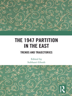 cover image of The 1947 Partition in the East